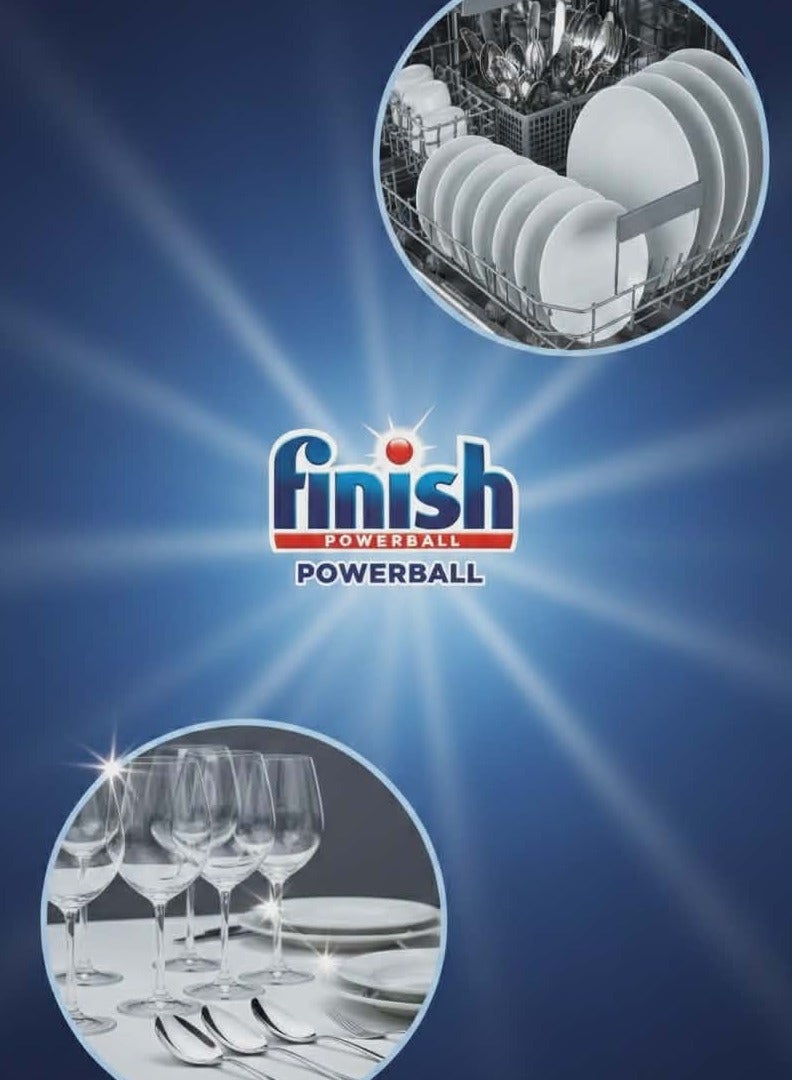 فنيش فينيش ليمون سباركل باور بول - أقراص غسيل الأطباق الكل في واحد ماكس - 30 قرص - Image 3